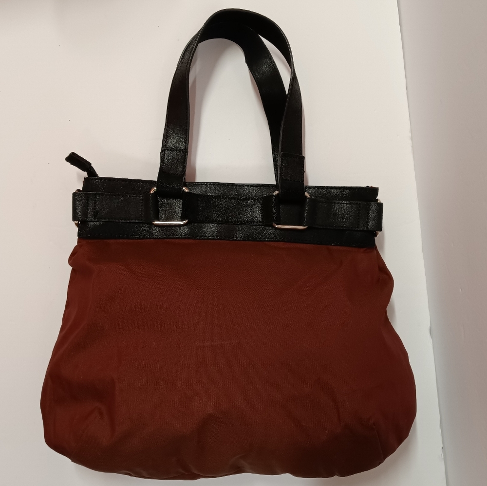 Brooklyn Industries Cloth & Leather Shoulder Bag